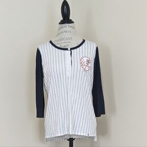 NY Yankees pin stripe jersey by 47 brand